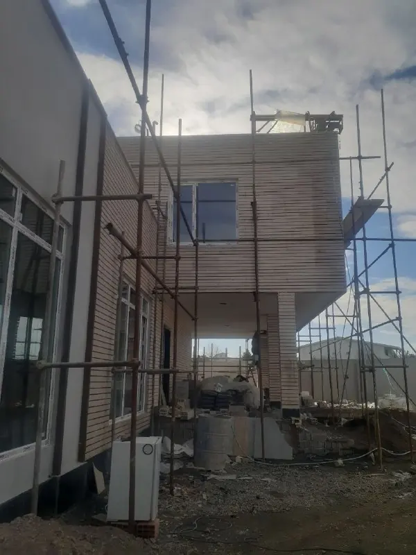 اجرای نما و داربست ویلا